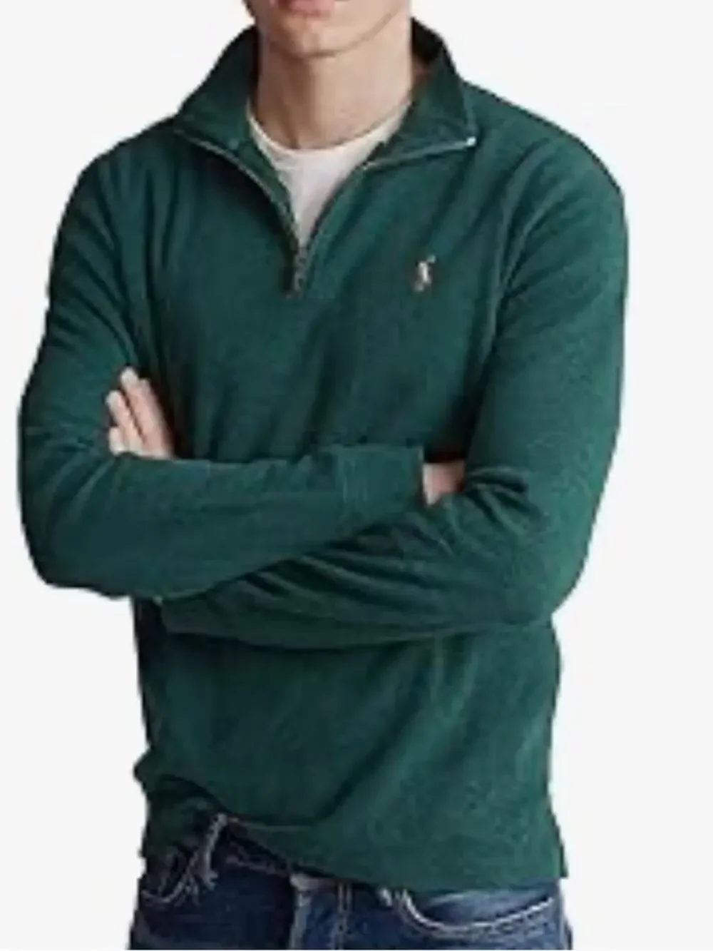 Polo by Ralph Lauren size XL Men's 1/4 zipper pullover polo Sweate